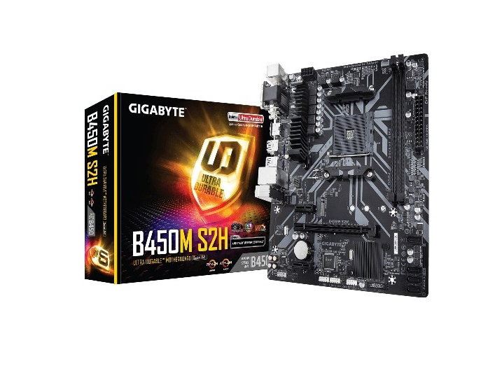 Gigabyte B450M S2H AMD AM4 Micro ATX Motherboard